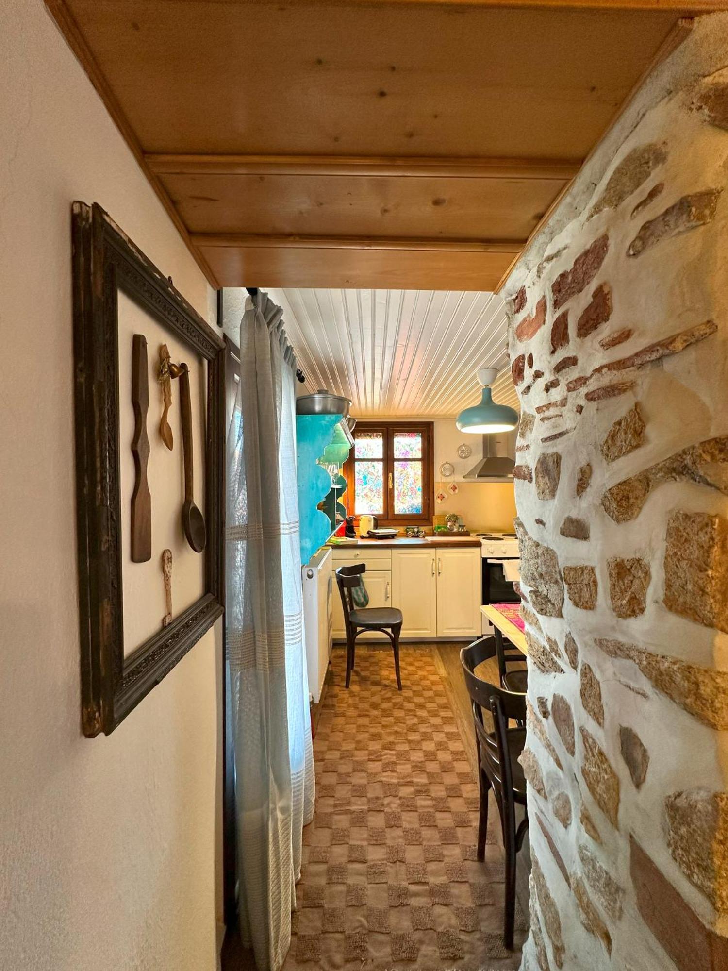Villa Renovated Old Manor House With Yard Arnaía Exterior foto